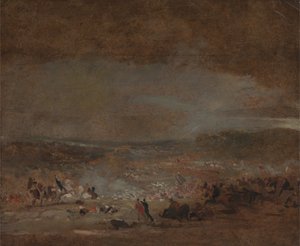 Studie voor de Slag bij Waterloo